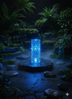 Crystal Chroma Flow Multicolor Lamp