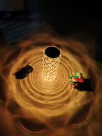 Crystal Chroma Flow Multicolor Lamp