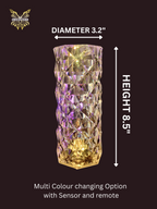 Crystal Chroma Flow Multicolor Lamp